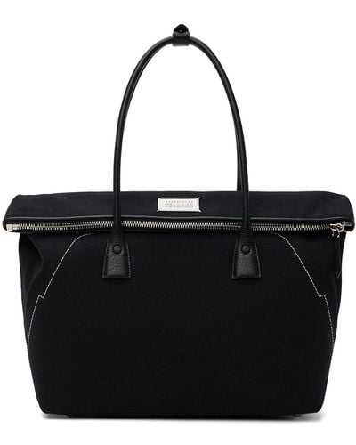 Maison Margiela Black 5ac Shopping Medium Bag
