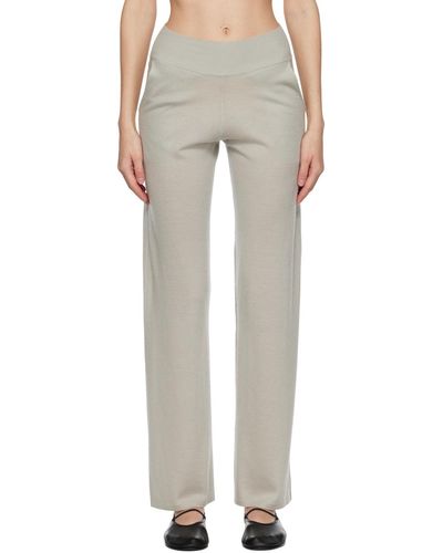 Frenckenberger Straight Lounge Trousers - Multicolour