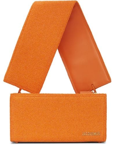 Jacquemus Orange 'le Rectangle' Bag