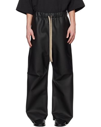 Fear Of God Pleated Trousers - Black