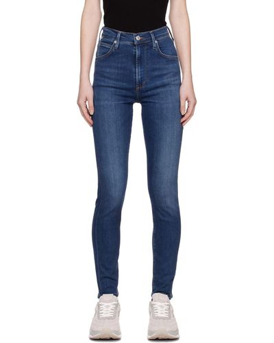 Citizens of Humanity Blue Chrissy High Jeans