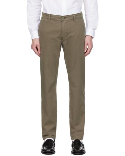 Levi's Khaki Xx Chino Trousers - Grey