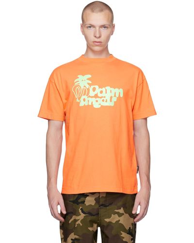 Palm Angels Jimmy Tシャツ - オレンジ