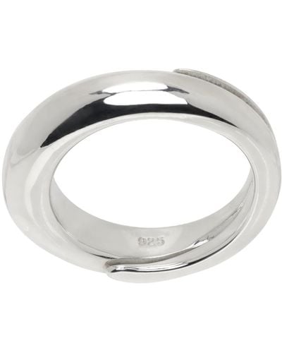 Sophie Buhai Small Winding Ring - Metallic