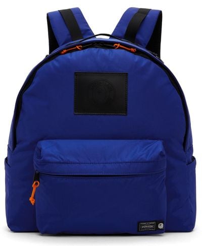 A Bathing Ape Porter Edition Backpack - Blue