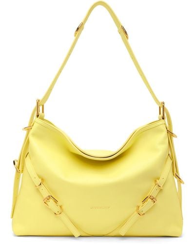 Givenchy Yellow Medium Voyou Bag
