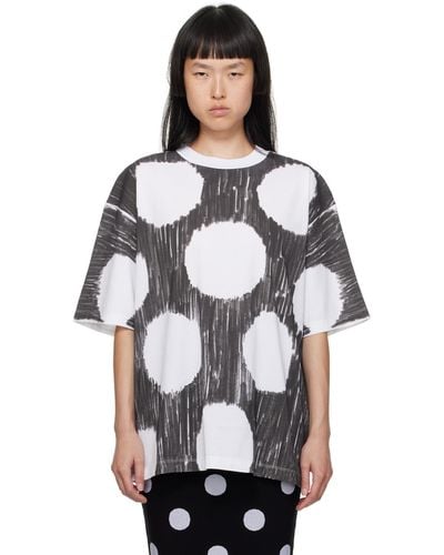 Marni Black & White Polka Dot T-shirt