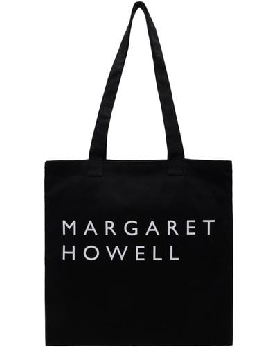 Margaret Howell Printed Tote - Black