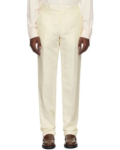 Polo Ralph Lauren Off- Gregory Trousers - Natural