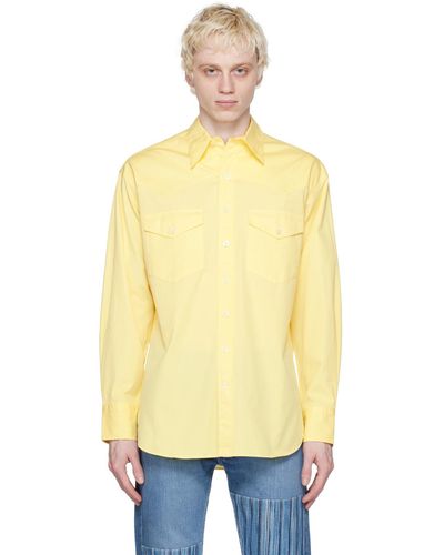 Haulier Mel Western Shirt - Yellow