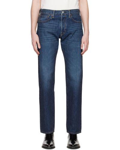 RE/DONE Blue 50s Straight Jeans