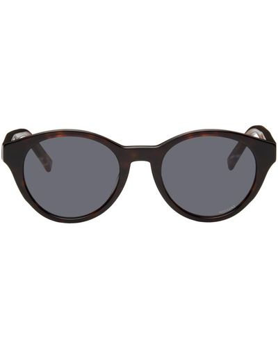 Missoni Tortoiseshell Round Sunglasses - Black