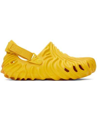 Crocs™ Sabots 'the pollex' jaunes édition salehe bembury