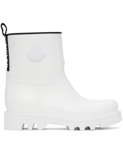 Moncler Ginette Rain Boots - White