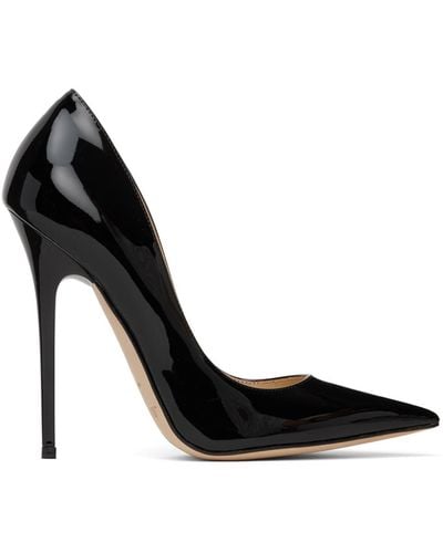 Jimmy Choo Anouk Patent Leather Court Shoes - Black
