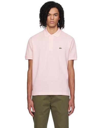 Lacoste Pink L.12.12 Polo