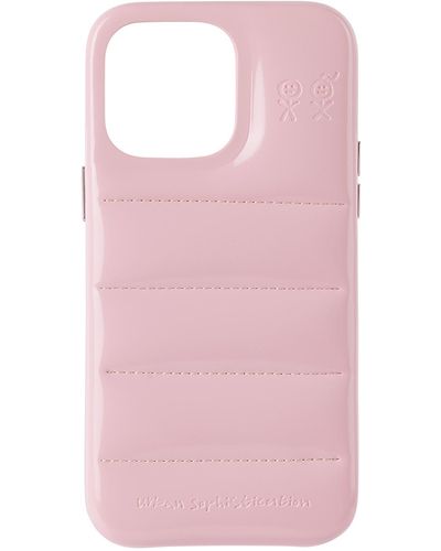 Urban Sophistication 'The Puffer' Iphone 14 Pro Max Case - Pink