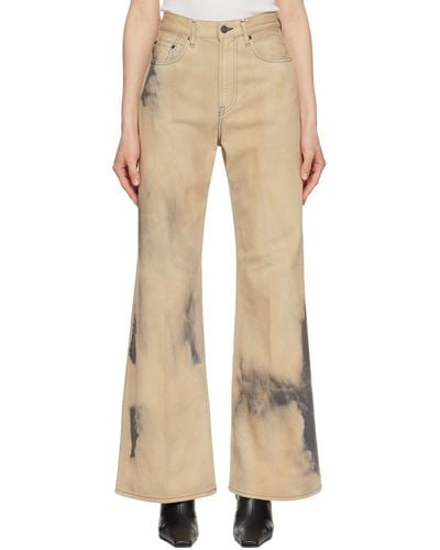 Acne Studios Relaxed-Fit Jeans - Natural