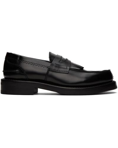 Our Legacy Serrated Loafers - Black