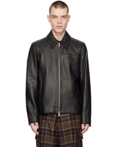 Paul Smith Leather jackets for Men | Online Sale up to 68% off | Lyst