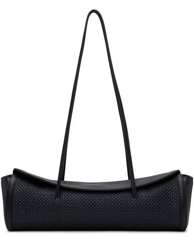 Little Liffner PEBBLE MINI BAG - Sac bandoulière - black/noir