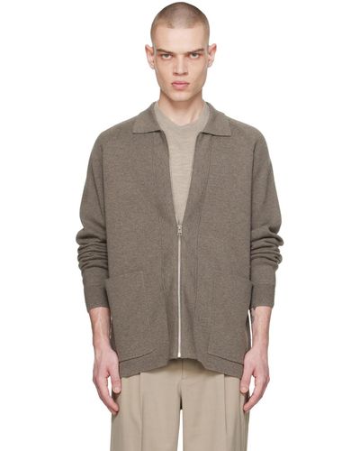 Norse Projects Pull bjarne gris - Marron