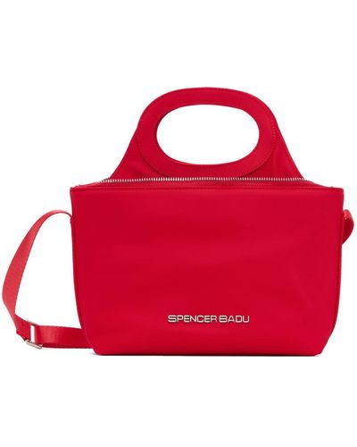 Spencer Badu Small 2-in-1 Messenger Bag - Red