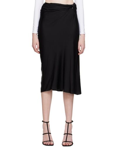 Beaufille Vela Midi Skirt - Black
