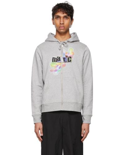 Marc Jacobs Angry For Love Zip Hoodie - Grey
