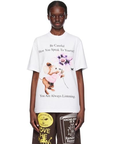 ONLINE CERAMICS 'you Are Always Listening' T-shirt - White