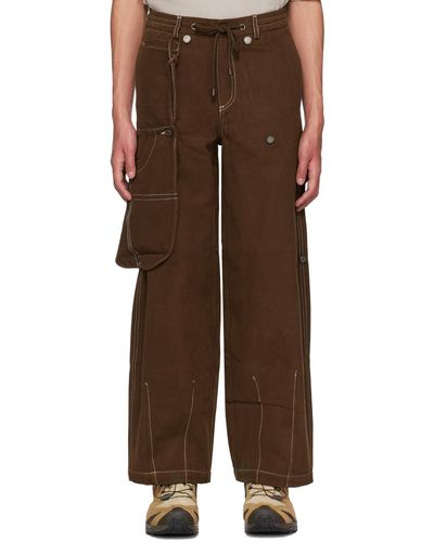Tombogo Tote Bag Pants - Brown