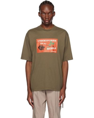 Undercoverism Graphic T-shirt - Brown