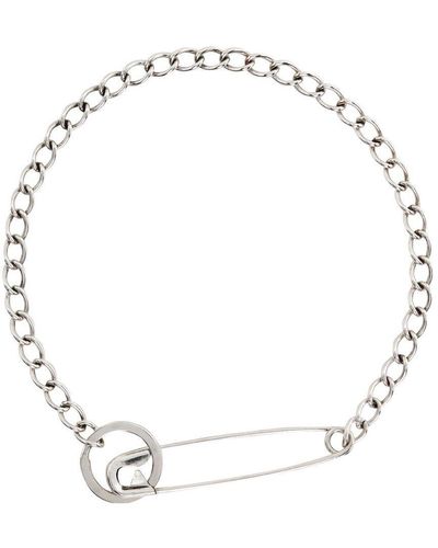 Martine Ali Ssense Exclusive Pin Necklace - Metallic