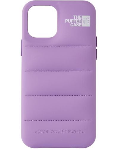 Urban Sophistication 'The Puffer' Iphone 12/12 Pro Case - Purple