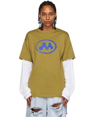 Mowalola Graphic Long Sleeve T-shirt - Multicolor