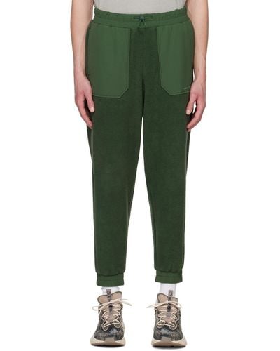 Outdoor Voices Paneled Lounge Pants - Green
