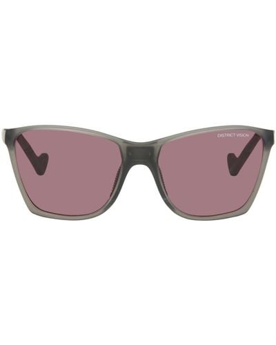 District Vision Keiichi Standard Sunglasses - Pink