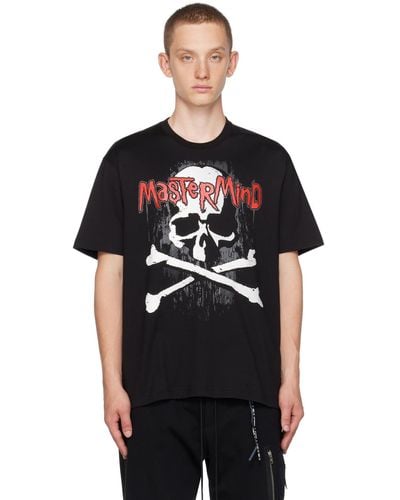 Mastermind Japan ロゴプリント Tシャツ - ブラック