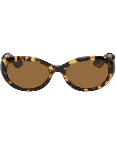 Khaite Tortoiseshell Oliver Peoples Edition 1969c Sunglasses - Black