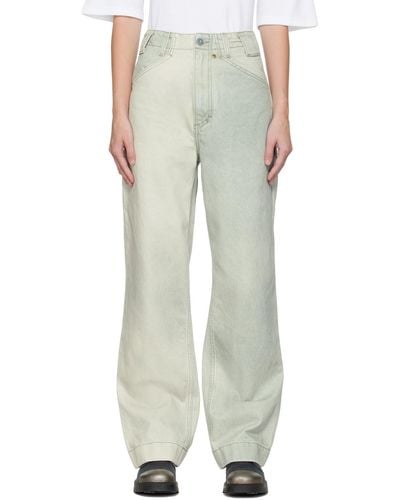 Objects IV Life Wide Leg Jeans - White
