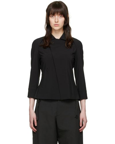 Hyein Seo Polyester Shirt - Black