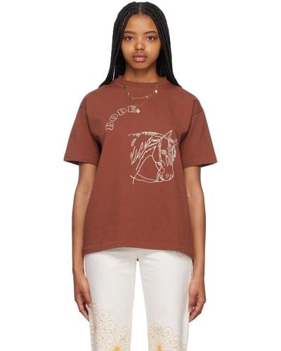 Bode Pony T-shirt - Red