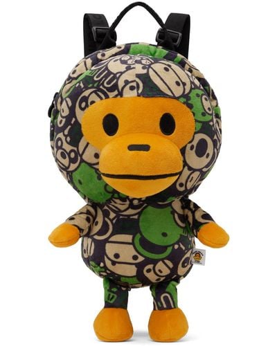 A Bathing Ape Baby Milo Backpack - Yellow