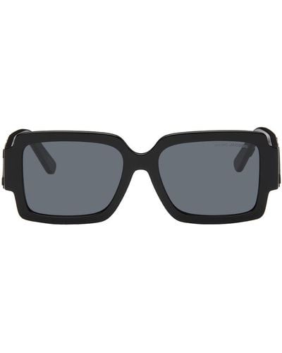 Marc Jacobs Lunettes de soleil carrées 'the ' noires