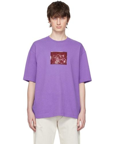 Acne Studios Purple Inflatable T-shirt