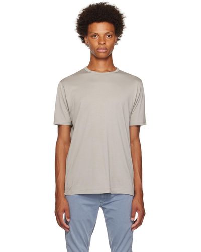 Sunspel グレー Classic Tシャツ - ブラック