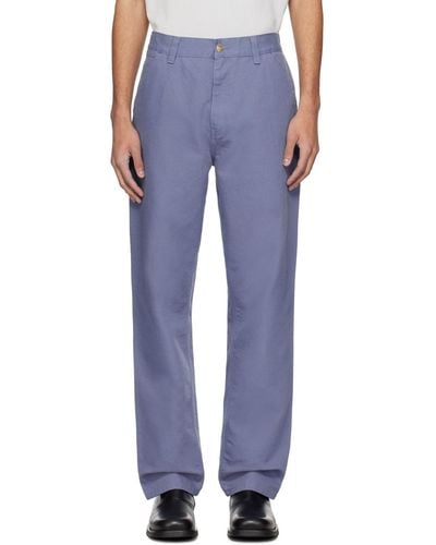 Carhartt Blue Simple Pants