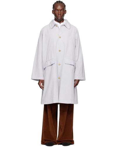 The Row Trench garth gris - Blanc