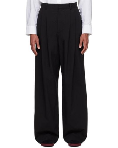 The Row Rufus Trousers - Black