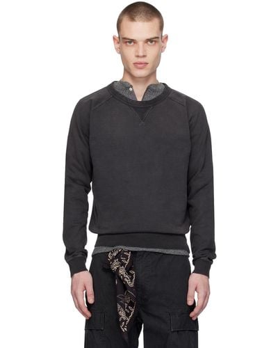 RRL Garment-dyed Sweatshirt - Black
